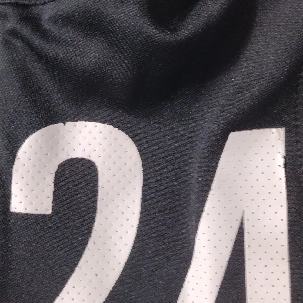 Nike Black Full Zip Track Jacket Campton United SC # 24 size boys Small - Picture 7 of 10